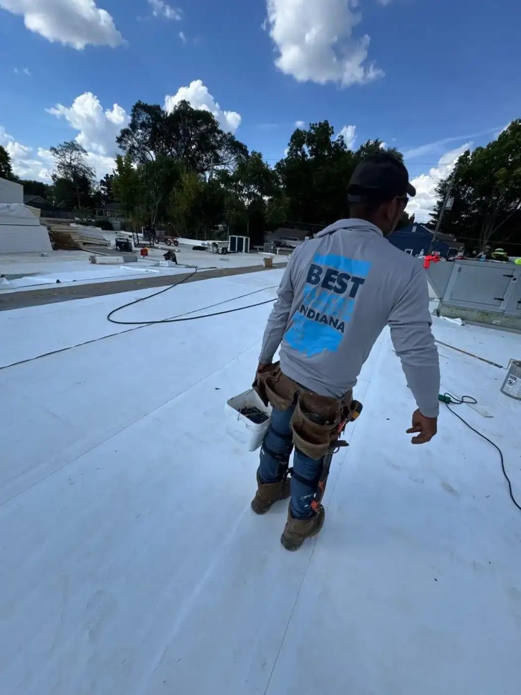 Flashing and seam work in LaGrange